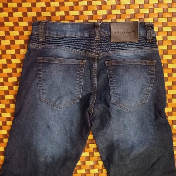 Steve’s Jeans Stretch Blue Denim Jean Size 12 - Picture 3 of 4